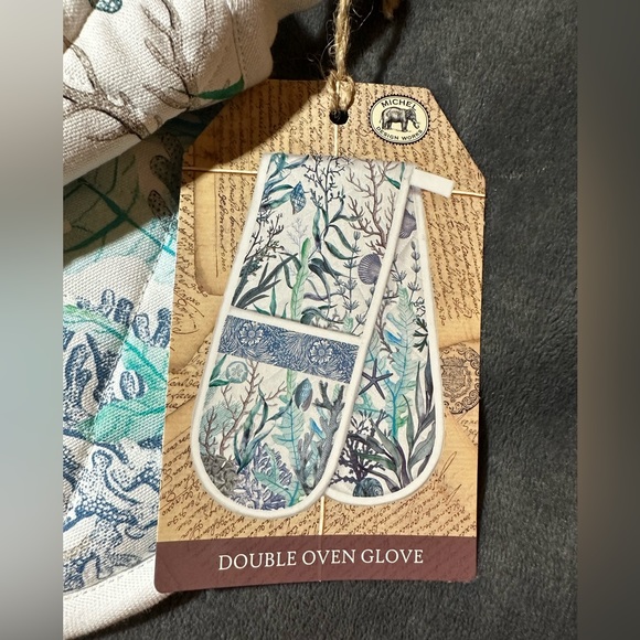 DOUBLE GLOVE OVEN MITT - Picture 3 of 5